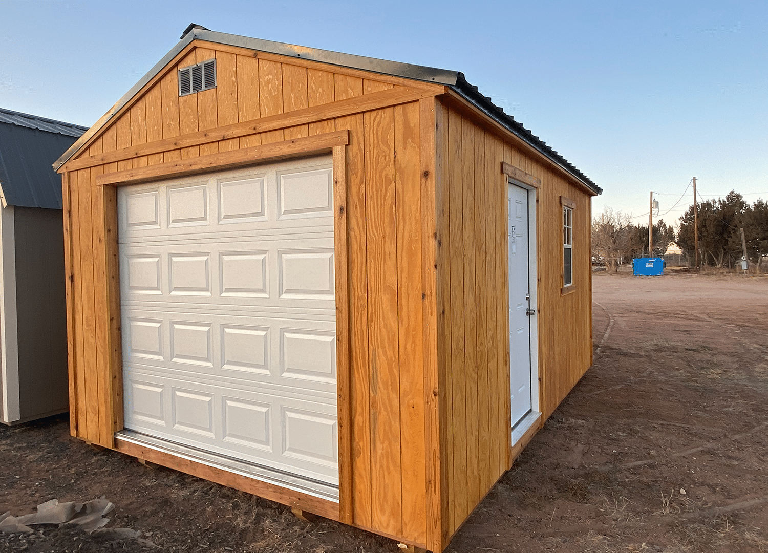 Garage, Yoder's Storage Sheds, Portable Buildings