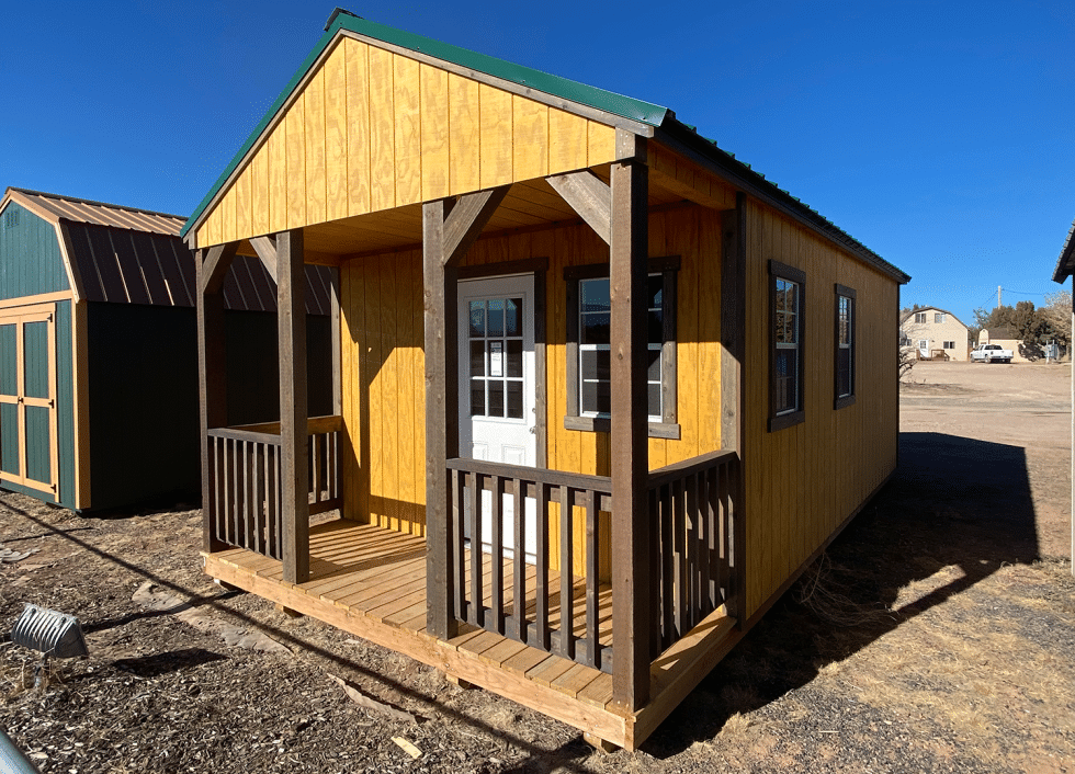 Utility With Porch | Yoder's Storage Sheds | Portable Buildings | Colorado