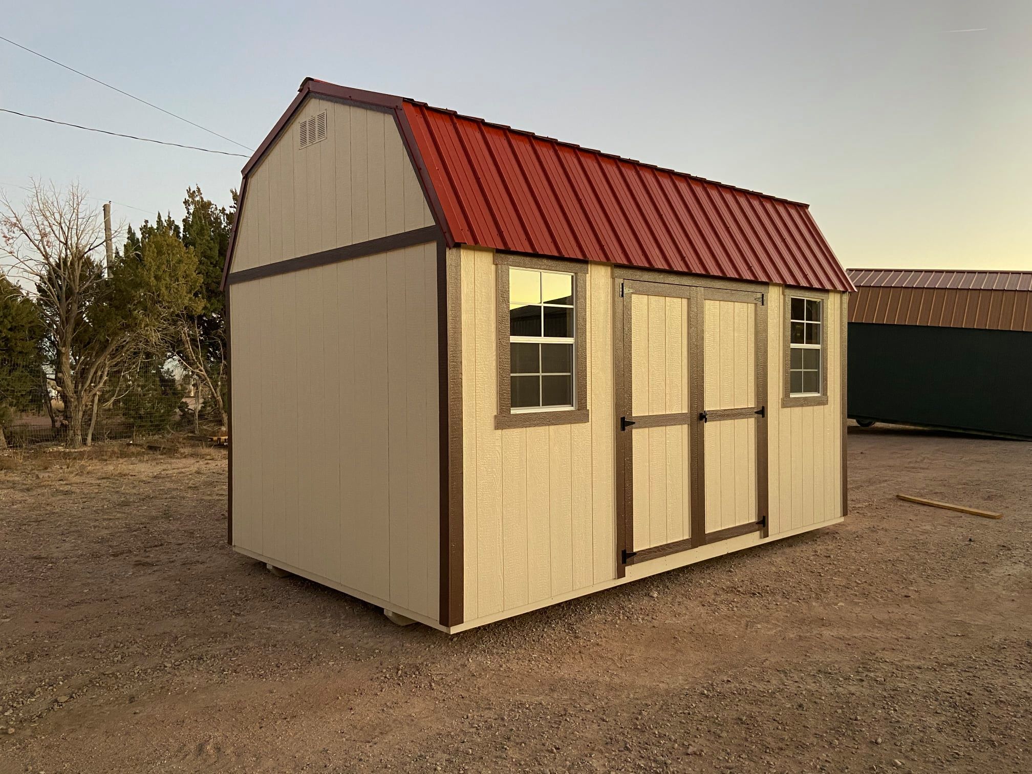 Yoder's Storage Sheds | Shed Foundation | Side Lofted Barn