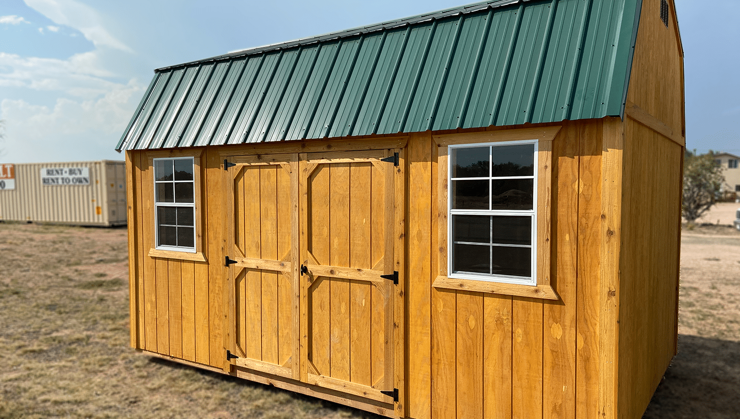 Outdoor Storage Shed | 12x16 Side Lofted Barn | Yoder's | Colorado